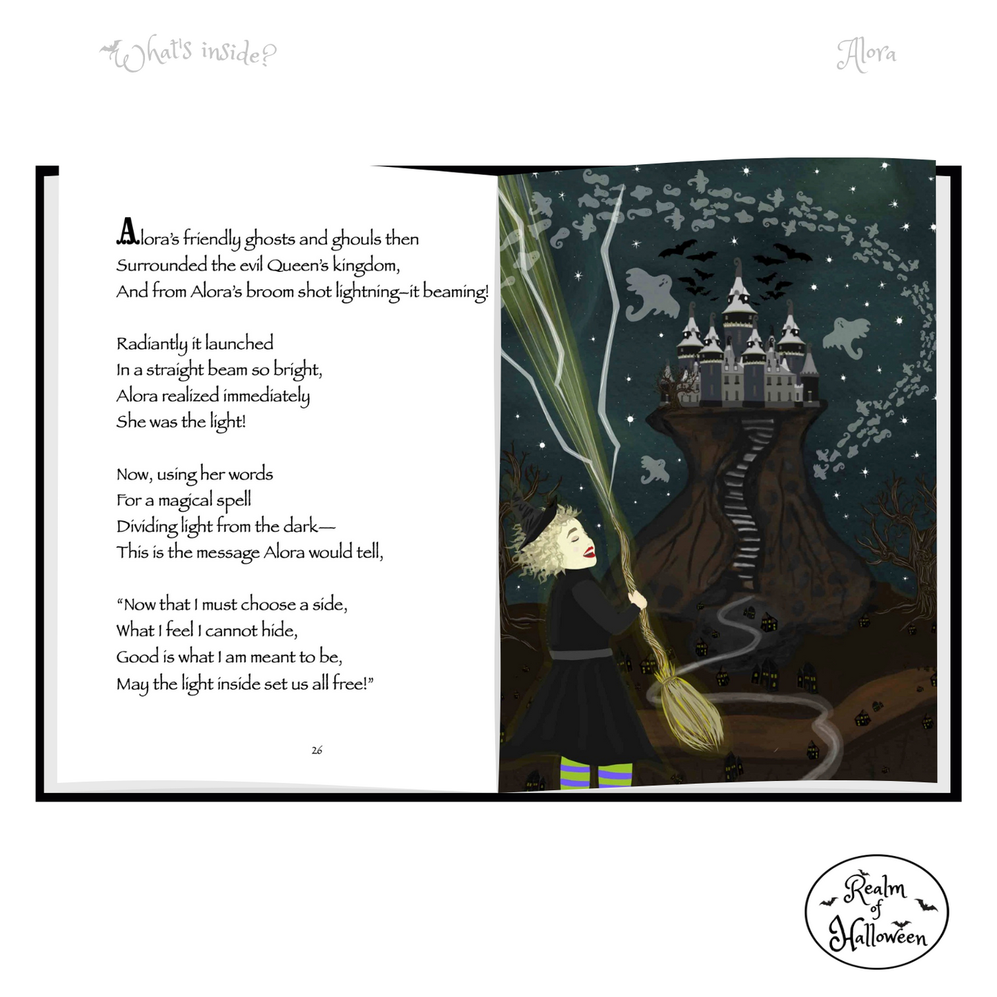 REALM OF HALLOWEEN BOOK SERIES: Alora, The Birth of A Good Witch