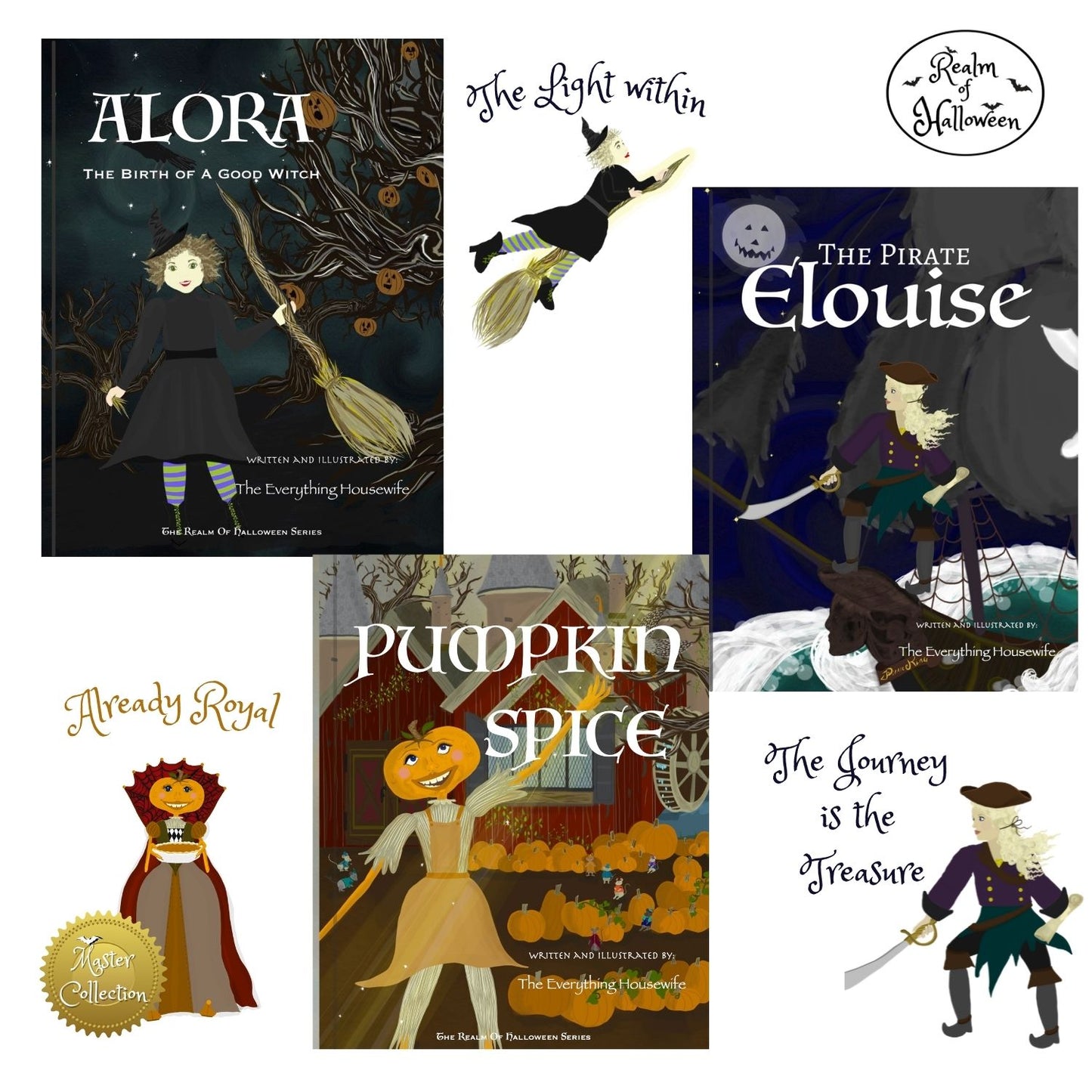 ENTIRE BOOK SERIES MASTER COLLECTION: From The Realm of Halloween Book Series