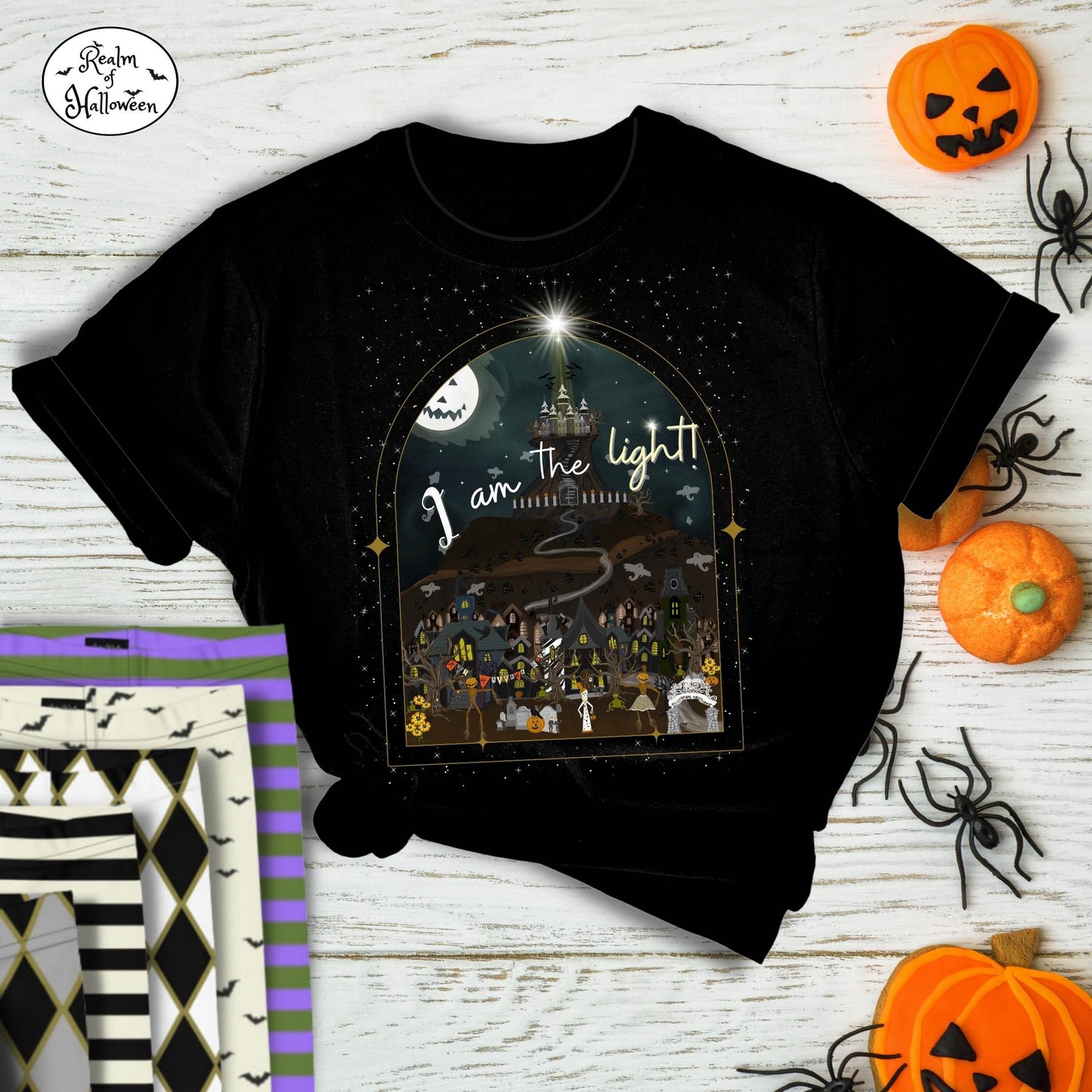 “I am the light” Graphic Black YOUTH SIZE T-Shirt, from the You are the Light Collection