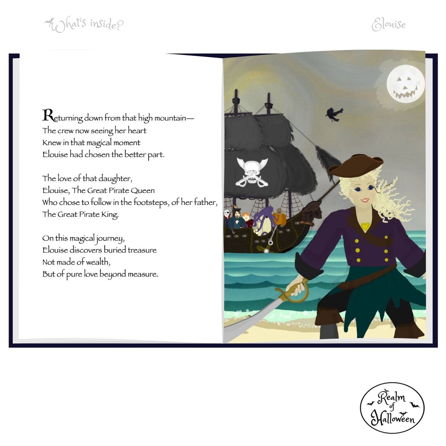 REALM OF HALLOWEEN BOOK SERIES: The Pirate Elouise