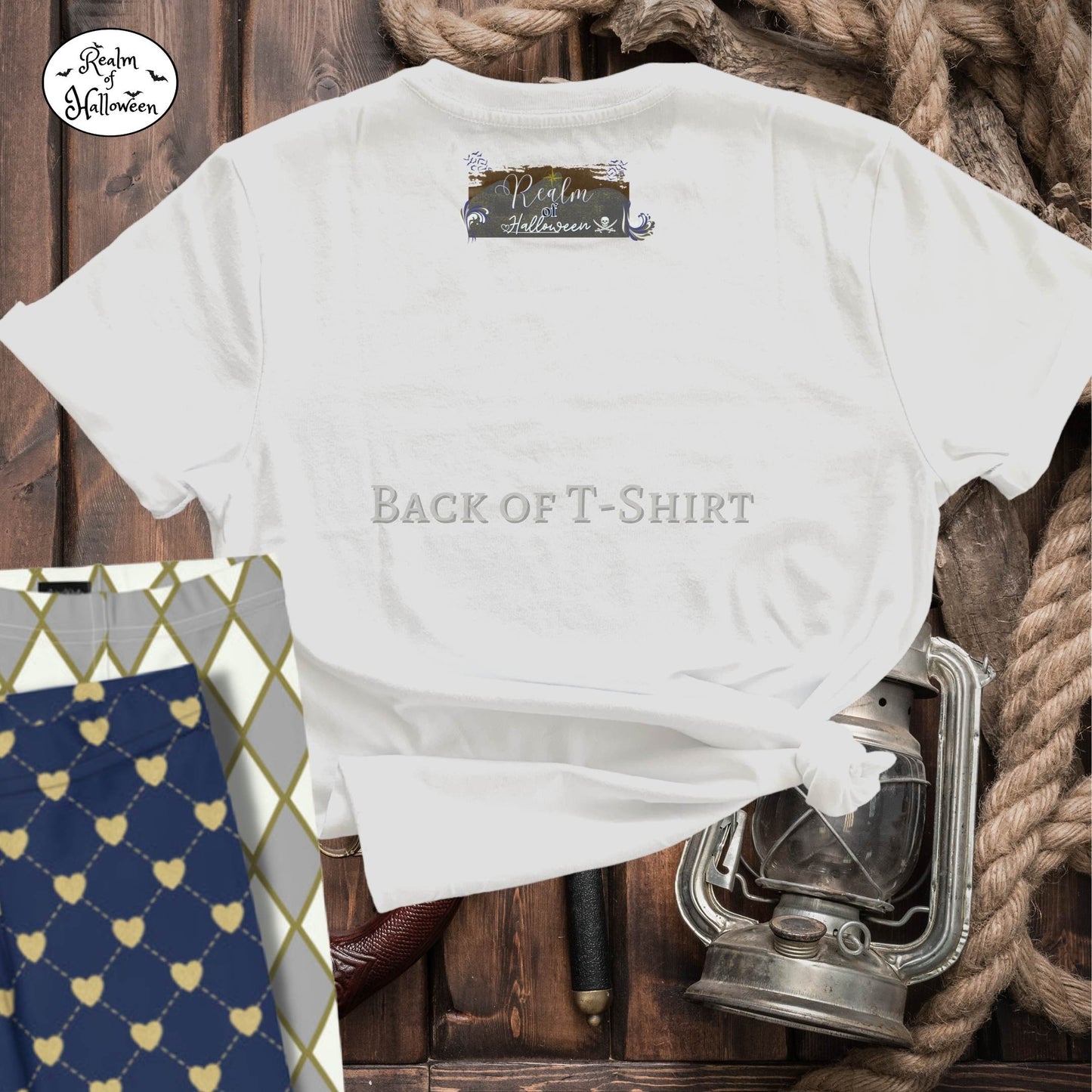 Daughter of a King Pirate Graphic-Print YOUTH Size White T-Shirt, from The Journey Is The Treasure