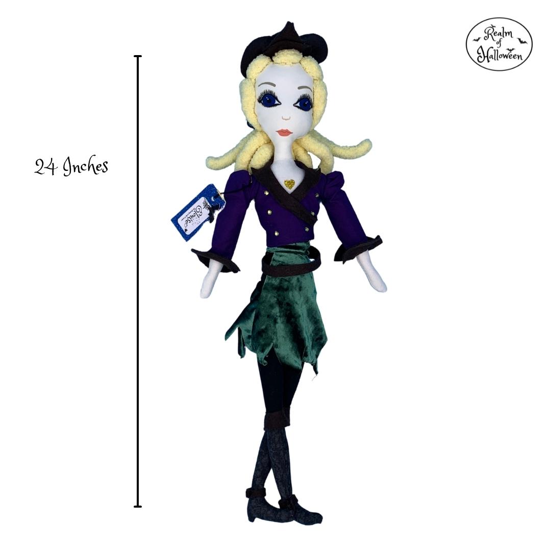Pirate Elouise Halloween Doll, Handmade Halloween Children's Book Series