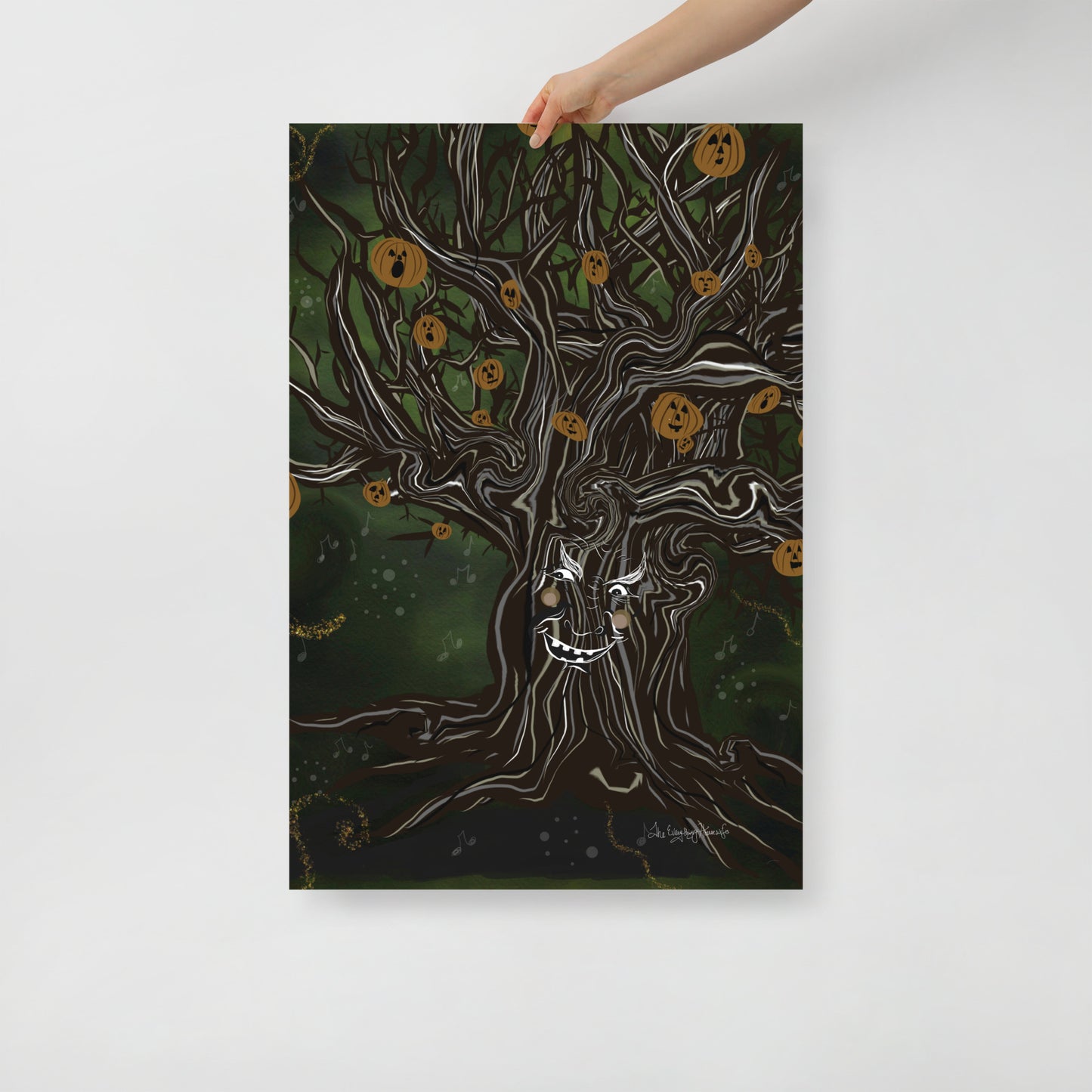 The Lord of Halloween Realm of Halloween Book Series Oversized, X-LARGE Art Wall Print 24" x 36"