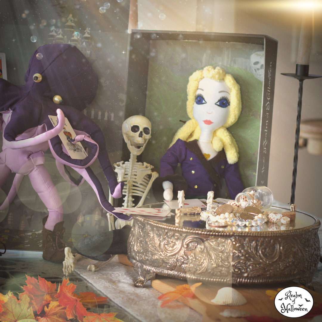 luxury heirloom pirate doll handmade halloween