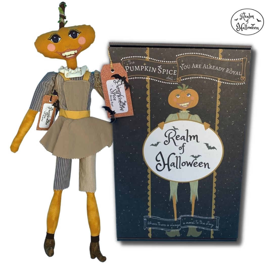 Pumpkin Spice Doll, Halloween Children's Book Series