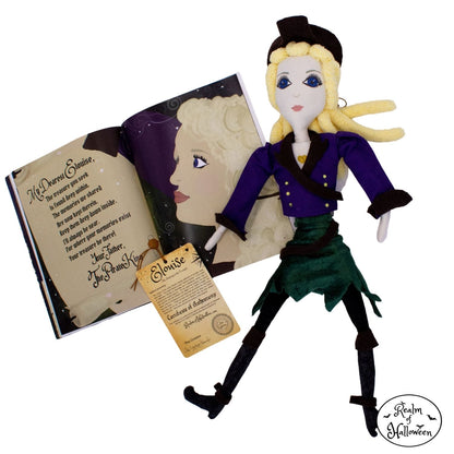 Pirate Elouise Halloween Doll, Handmade Halloween Children's Book Series