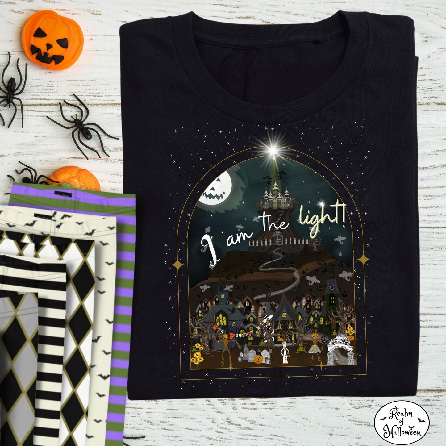 “I am the light” Graphic Black YOUTH SIZE T-Shirt, from the You are the Light Collection