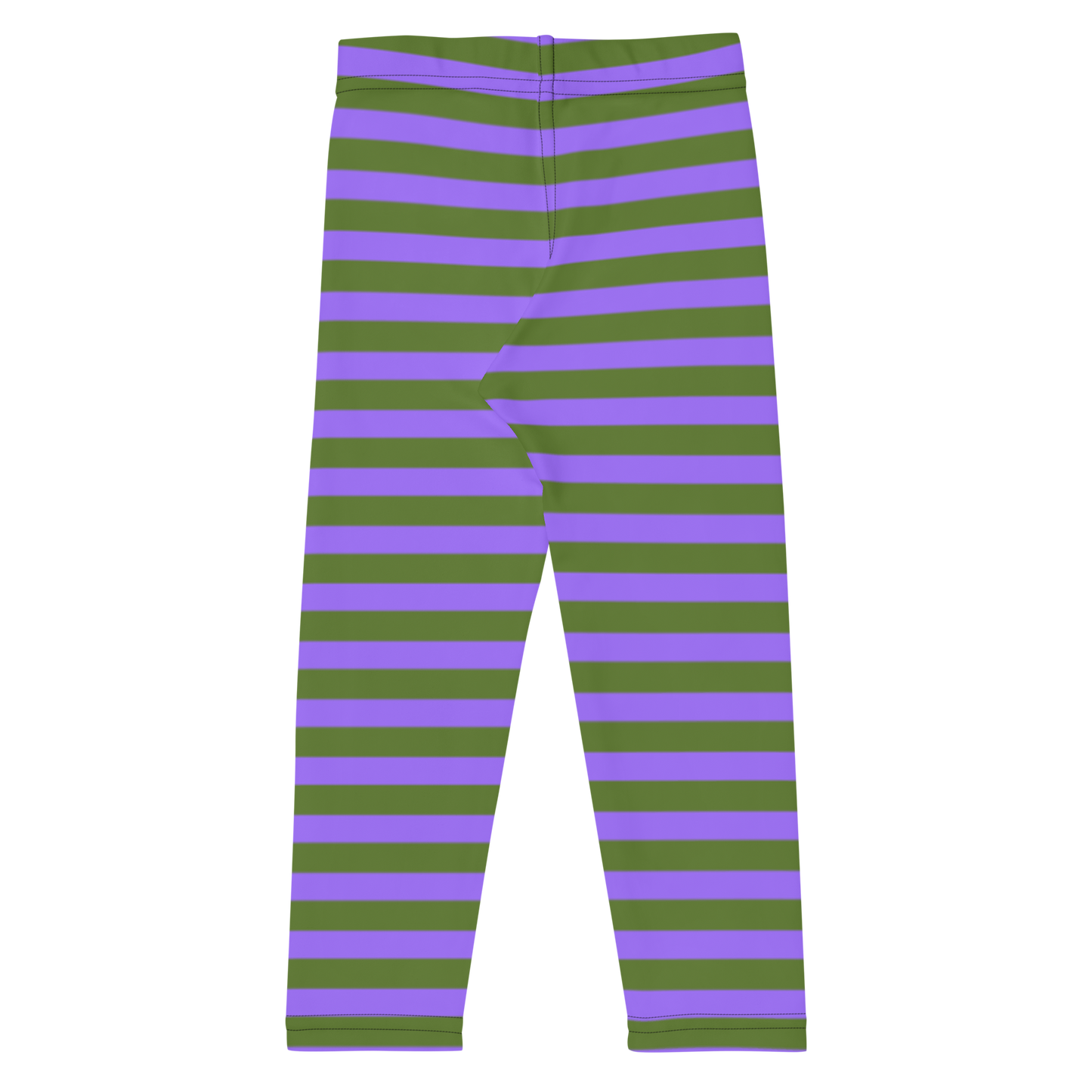 Purple and Green Striped Children’s Leggings, from the You are the Light Collection