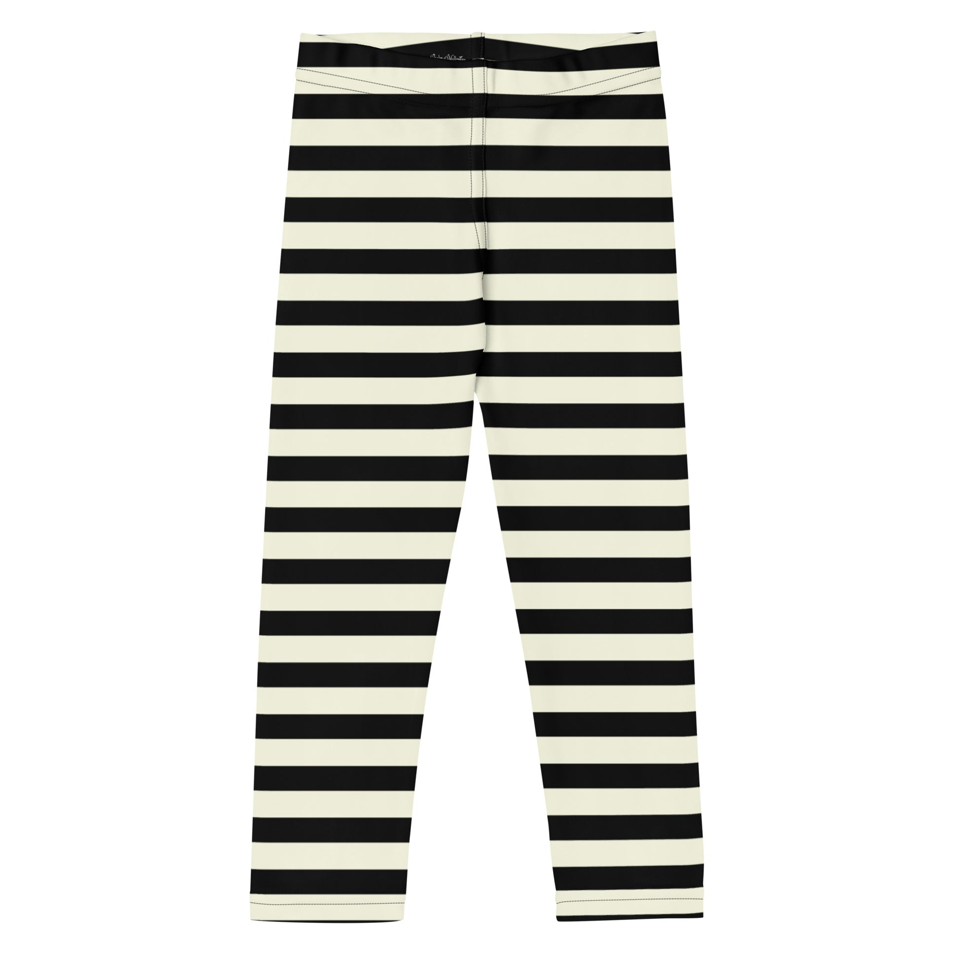 Black and Cream Horizontal Striped Children's Legging, from the Realm –  Realm of Halloween