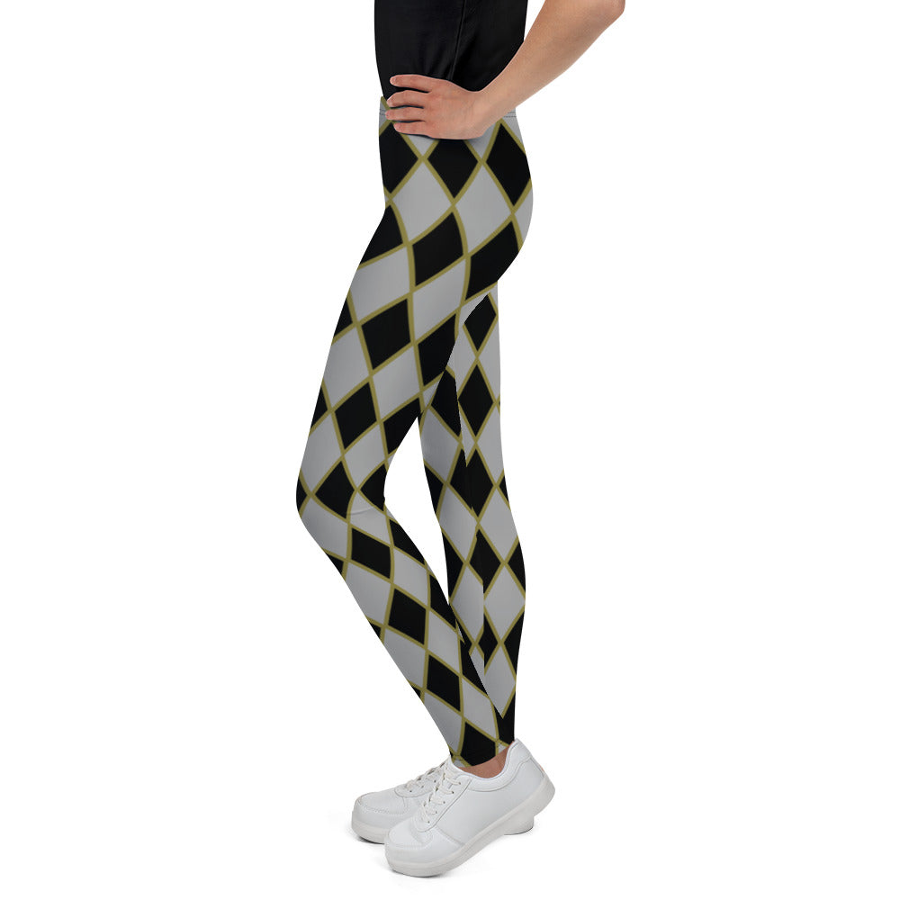 Black and white outlet harlequin leggings